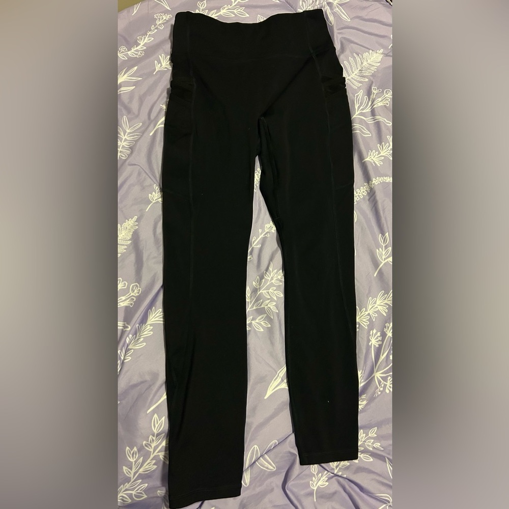 Fabletics Motion365 7/8th Black Leggings